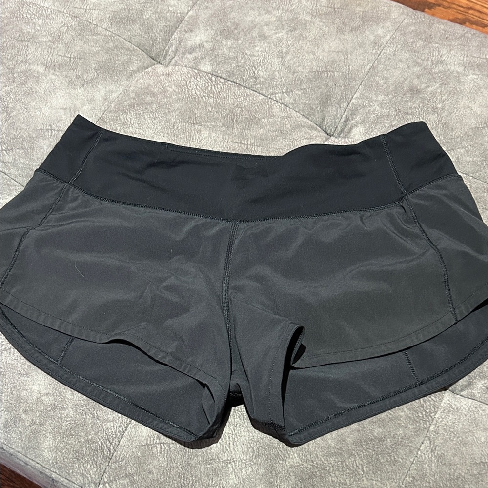 lululemon athletica Black Performance Running Shorts size 4